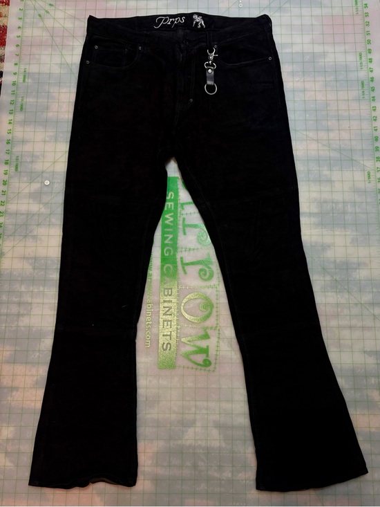 PRPS Other - PRPS Black Men's Flare Jeans with Keyring Accent